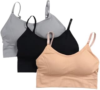 Women Cotton Padded Bra Combo Bra Pack of 3 PIS (Free Size Bra Fit Up to 28,30, 32, 34)