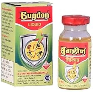 RATOL Bugdon Liquid Insect Killer – 5 x 10ml Pack | Fast-Acting Home Pest Control | Helps Repel Termites & Cockroaches | Safe & Easy to Use Household Remedy