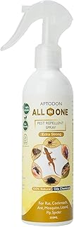 Pest Repellent Control for Home | Ant, Cockroach, Rat, Lizard, BedBugs, Spider | 100% Natural | No Kill Just Repel Easy to Use Non-Toxic (250ml Pest Repellent)