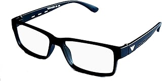 Glasswear Black Frame Anti Glare Reading Glasses Lenses UV Protected Anti Reflective glasses All Reading Power Customization of Power Available (+0.75 Sph)