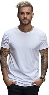 LINKIFY Unisex White T-Shirt | Medium Size, Round Neck, Half Sleeve | Ideal for Holi, College Functions, Casual Wear, Family Gatherings, Outdoor Activities, Gym, and Customization