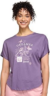 (NYS931 Soft Modal Cotton Sleepwear T Shirt for Women | Relaxed Fit Top with Round Neck & Extended Sleeves | Perfect for Nightwear, Loungewear & Everyday Wear