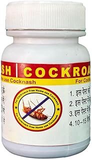 Flere Cockroach Killer Paste | Powerful Cockroach Gel for Home Use | Pest Control for Kitchen & Bathroom | Odorless, Long-Lasting Roach Killer | 50g Gel