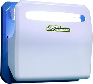 Gumtree FlyVore Catcher | Electric Insect Trap with Dual 24W UV-A Tubes, Hidden Glue Board, 15 Extra Trapp Sheets | Sleek Fly Trap for Restaurants, Clinics, Offices & Hygienic Indoor Spaces