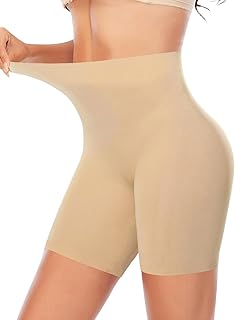 Seamless Shaping Boyshorts Shapewear for Women Slip Shorts Under Dress Shapewear Shorts Tummy Control Waist Shapers (Free Size) (Fits Waist : 30 to 39 Inch)