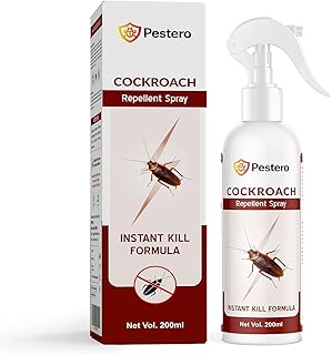 Permanent Cockroach Killer Spray | 10 Minutes Formula | Herbal Cockroach Repellent For Home Kitchen |Cockroach Spray | Cocroches Killers Organic | Permanent Solution For Cockroaches | Anti Roach | Cocroch Kiler (200 ml)