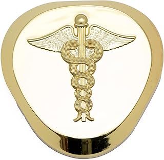 Dr.Caduceus Metal Paper Weight for Office Desk � Classic Design Paperweight for Home, School, and Office Use � Durable Desk Accessory for Holding Papers, Files, Documents � Elegant Desk Decor