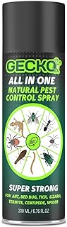 Gecko All-in-One Insect & Rodent Repellent Spray | Effective Against Rats, Cockroaches, Lizards, Ants, Termites, Bed Bugs, Spiders, Flies, Centipedes & Mice | Child Safe | Easy-to-Use Formula | 200ml