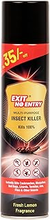 Multipurpose Insect Killer Spray - 320ml | Cockroaches, Bed-Bugs, Insects, Termites and Mosquito Repellent Spray | With Pleasant Fresh Lime Fragrance
