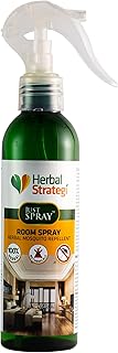 Herbal Strategi Mosquito Repellent Room Spray - 200ml | Proven effective against mosquitoes causing Dengue Zika Chikungunya | 100% Herbal and Chemical free | Baby and Pet safe | Ayush certified