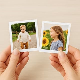 24 Mini Photo Prints Cherish Every Detail with Personalized Mini Photo Prints A Unique Touch to Your Home Decor Size 3 x 3 Inch Multicolor (Pack of 24)