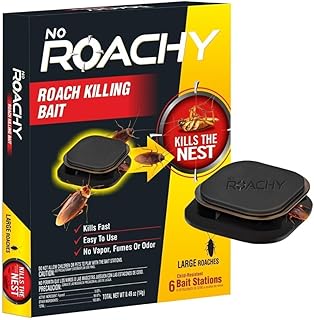 Anti Roach Gel - Cockroach Killer | Kitchen Safe | Odourless | Fast Action, Indoor Insect & Pest Control, Natural Cockroach Killer Gel for Home Strong, Cockroach Gel (PACK OF 6)
