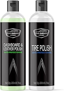 Car Garage Tyre Polish & Dashboard Polish Combo Pack/Each-200mlx2