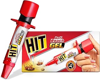 Hit Anti Roach Gel - Cockroach Killer (20G) | Kitchen Safe | Odourless | Fast And Convenient, Pack Of 1