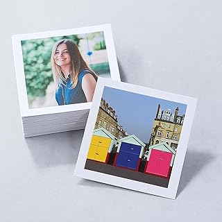 Brandian 24 Mini Photo Prints Capture Moments Your Way with Customized Mini Photo Prints A Personalized Touch for Your Home Size 3 x 3 Inch Multicolor (Pack of 24)